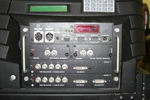 lot 24 image: Barco R12 Performer 12000 (Yes... Twelve THOUSAND) Lumen 3-Chip DLP Projector w Lens