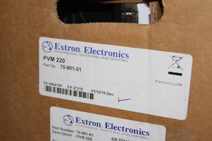 lot 27 image: New Extron PoleVault Plenum Enclosure for Suspended Ceiling - Model PVM 220