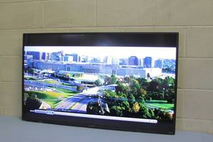 lot 51 image: Sharp Roku 50 1080p HD LCD Display - Wireless Smart LED TV  Television  Monitor  Display w 3 HDMI Inputs