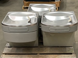 lot 26 image: Lot Of (3) Drinking Water Fountains