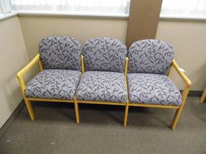 lot 3 image: Waiting Room Chairs