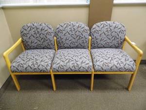 lot 5 image: Waiting Room Chairs
