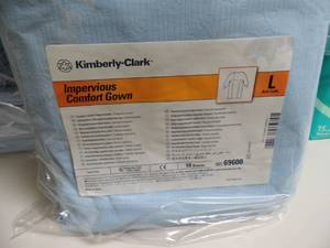 lot 18 image: Lot of Large Exam Gowns