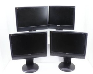 lot 25 image: (4) Viewsonic VG1932WM-LED Monitors