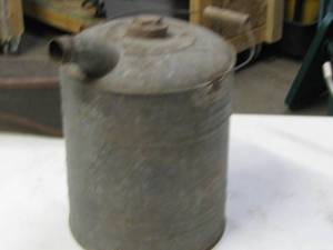 lot 44 image: Galvanized Gas Can
