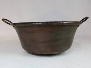 lot 38 image: ANTIQUE Copper Colander