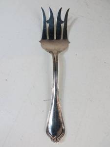 lot 42 image: Sterling Silver Serving Fork