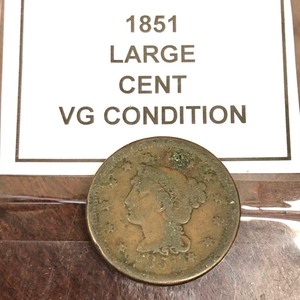 1851 Large Cent