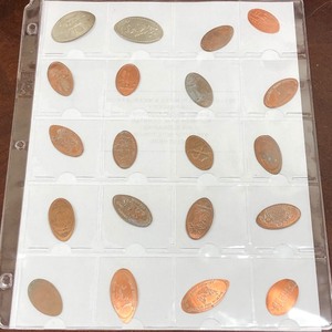 (20) Elongated Pennies & Nickels