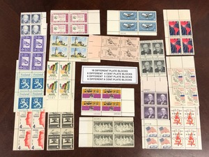 (18) Different Plate Blocks