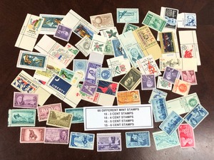 (60) Different Mint Stamps