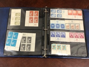 United Nation Stamp Binder