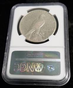 KEY DATE 1928 PEACE SILVER DOLLAR XF40 NGC