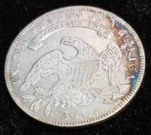 1834 US CAPPED BUST HALF DOLLAR