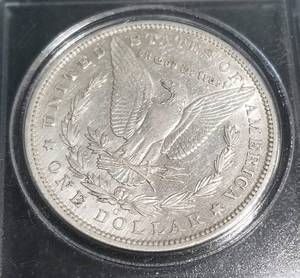 1890-O MORGAN SILVER DOLLAR