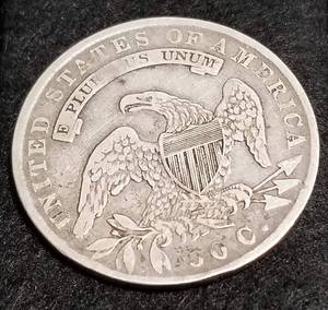 1835 US CAPPED BUST HALF DOLLAR