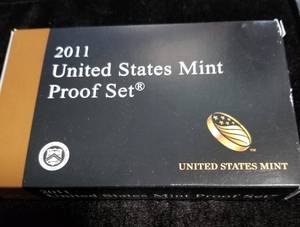 2011 US PROOF SET COMPLETE SET IN ORIGINAL PACKAGING