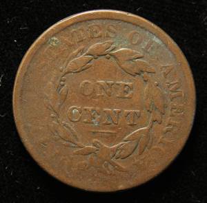 1835 US MATRON HEAD LARGE CENT