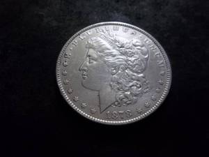 1878 Morgan Silver Dollar Reverse 1879