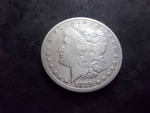1879 O Morgan Silver Dollar