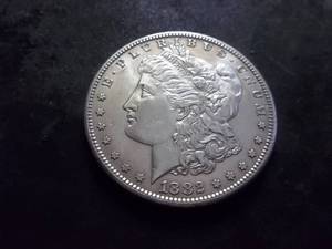 1882 S Morgan Silver Dollar