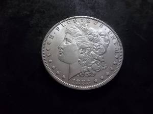 1883 Morgan Silver Dollar
