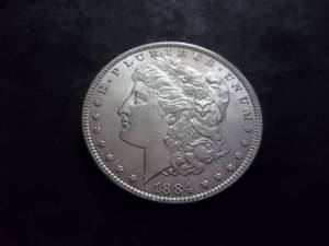 1884 Morgan Silver Dollar