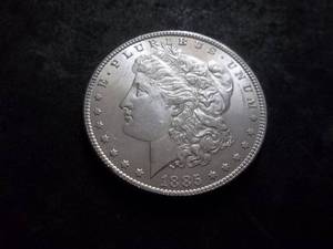 1885 Morgan Silver Dollar
