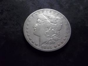 1885 S Morgan Silver Dollar