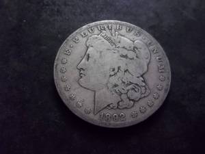 1892 S Morgan Silver Dollar
