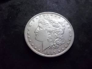 1897 Morgan Silver Dollar
