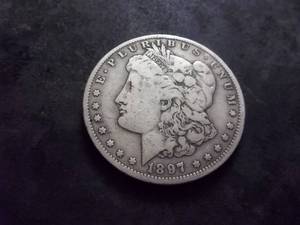 1897 O Morgan Silver Dollar