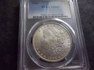 1900  Morgan Silver Dollar