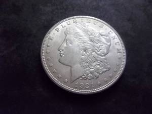 1921 D Morgan Silver Dollar