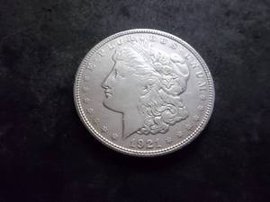 1921 S Morgan Silver Dollar