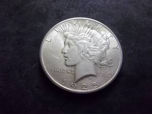 1925 Peace Silver Dollar
