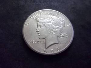 1926 Silver Peace Dollar