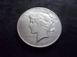 1926 D Silver Peace Dollar