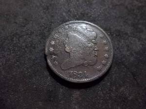 1834 Half Cent