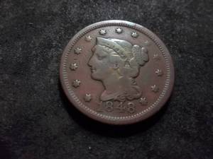 1848 Large Cent