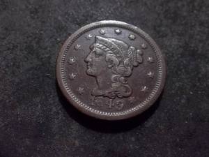 1849 Large Cent