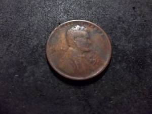 1922 Weak D Lincoln Cent
