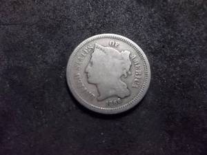 1866 3-Cent Piece