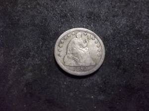 1852 Half Dime