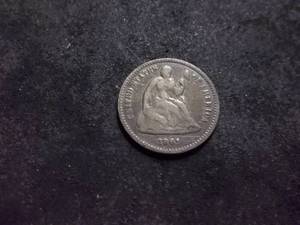1861  Half Dime