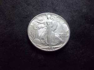1941 S Walker Half Dollar