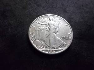 1943 S Walker Half Dollar
