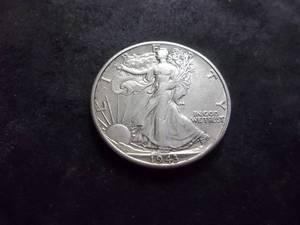 1943 D Walker Half Dollar