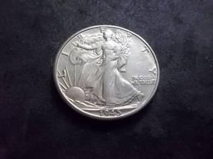 1945 D Walker Half Dollar