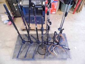 Mic Stands - Guitar Stands - Drum Stands - Drum Head